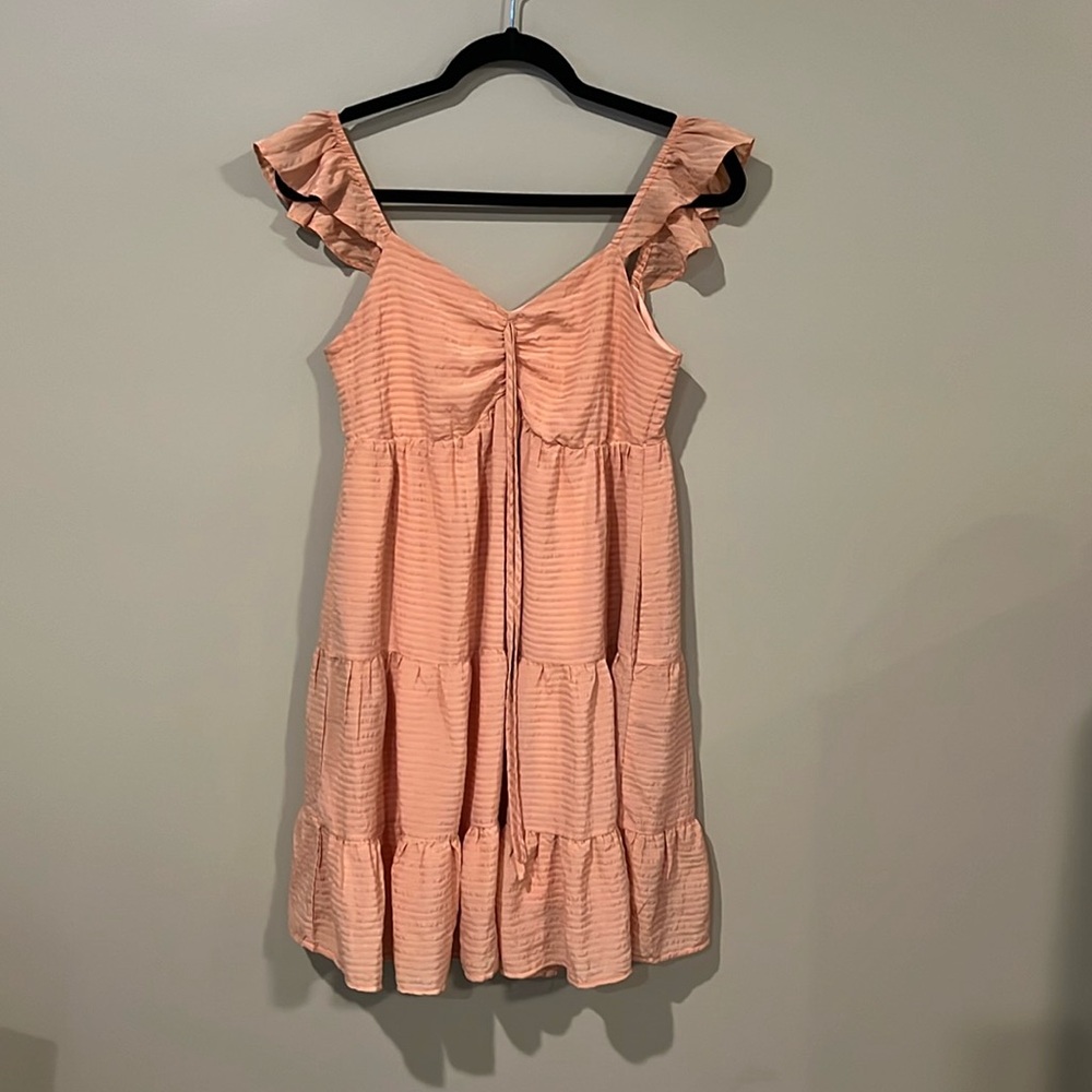 Peach Love California Dress. Size Small.